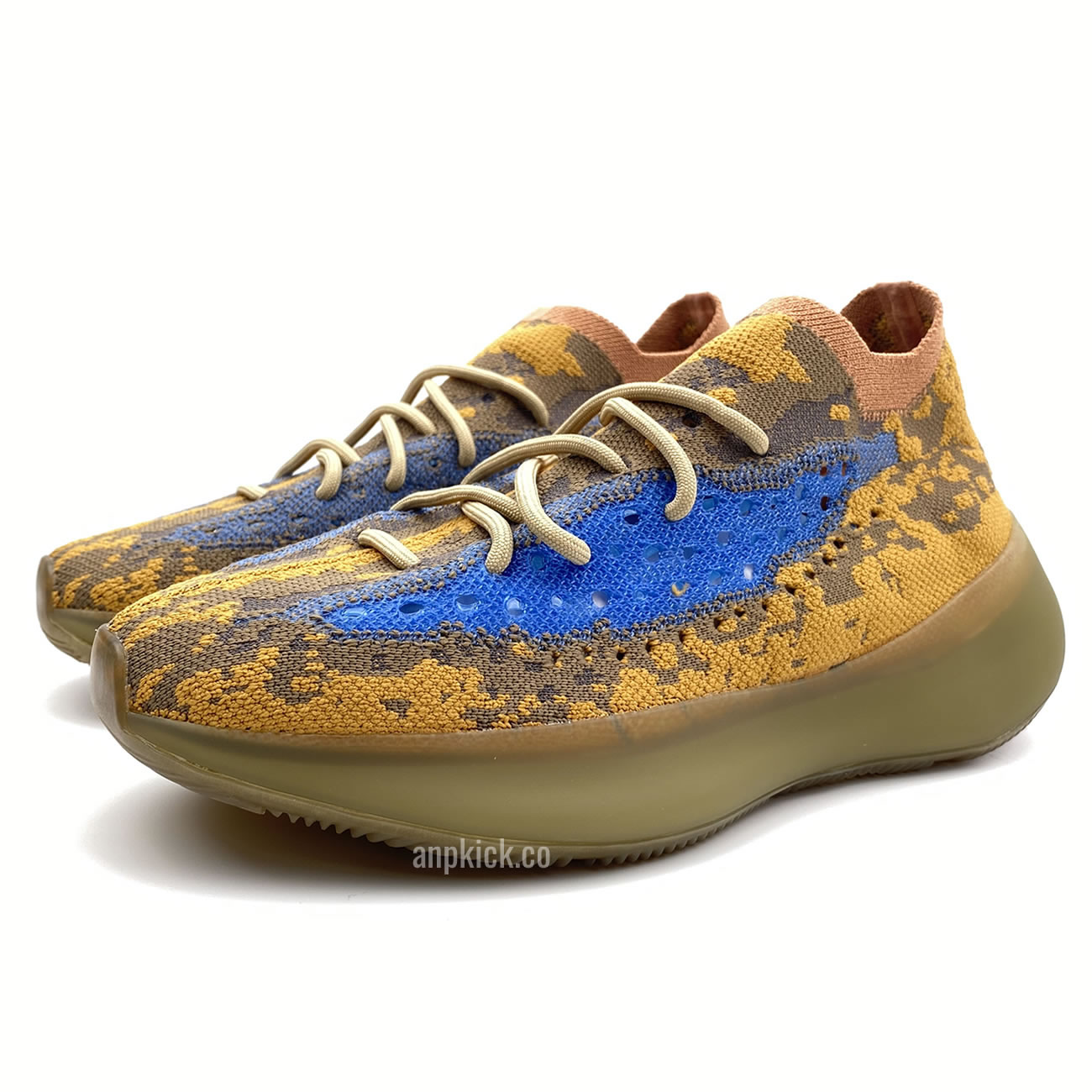 Adidas Yeezy Boost 380 Blue Oat Non Reflective Fy5137 Reflective Fx9847 (3) - newkick.app