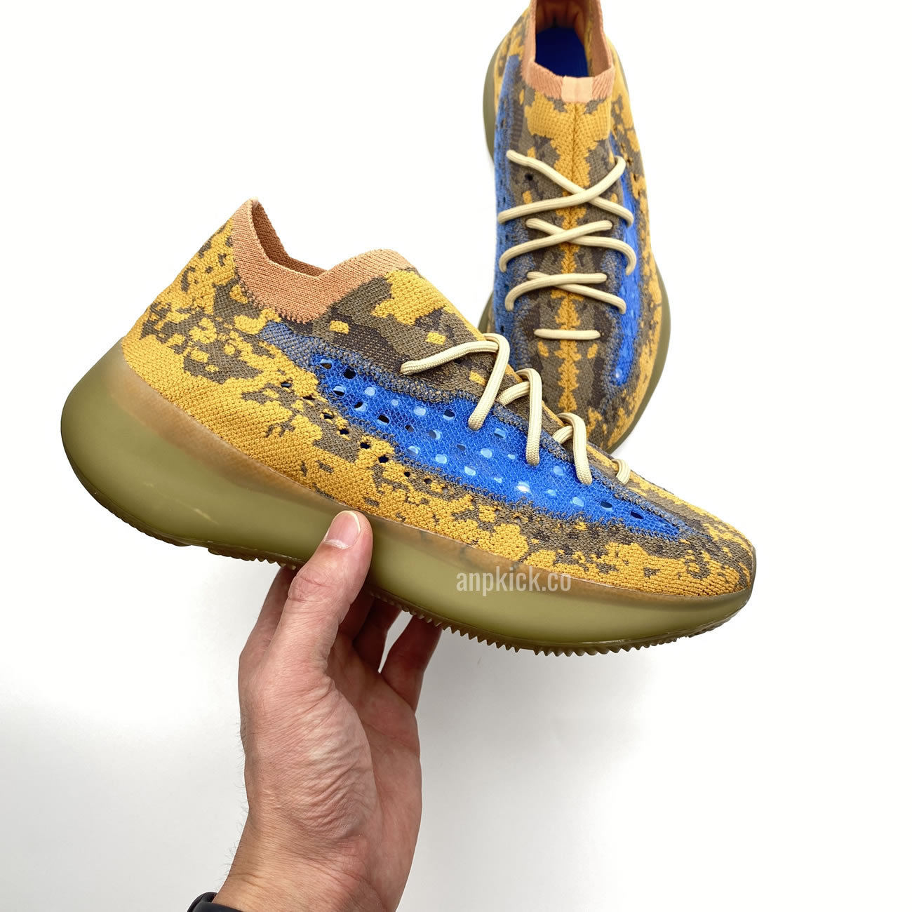 Adidas Yeezy Boost 380 Blue Oat Non Reflective Fy5137 Reflective Fx9847 (8) - newkick.app