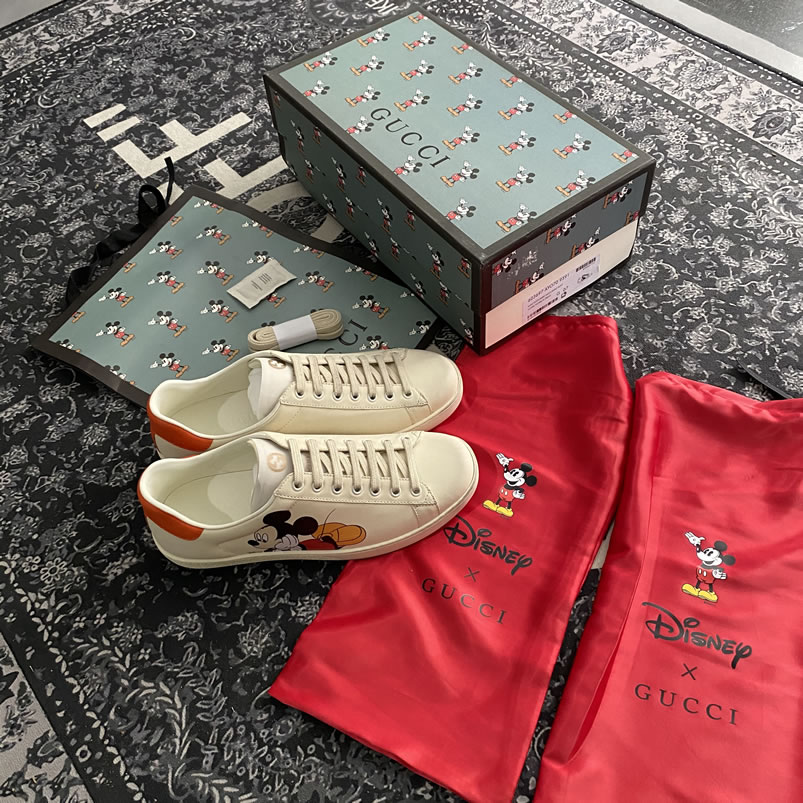 Disney Gucci Ace Sneaker 602129 Ayo70 9591 (14) - newkick.app