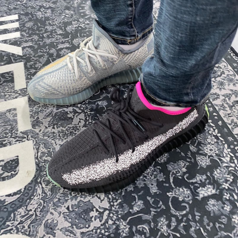 Adidas Yeezy Boost 350 V2 Israfil Fz5421 Anpkickz First On Feet Solar Red Preview (3) - newkick.app