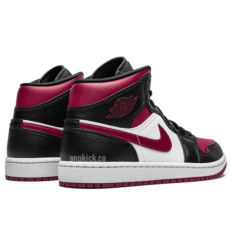 Air Jordan 1 Mid Bred Toe 554724 066 New Release Date (3) - newkick.app