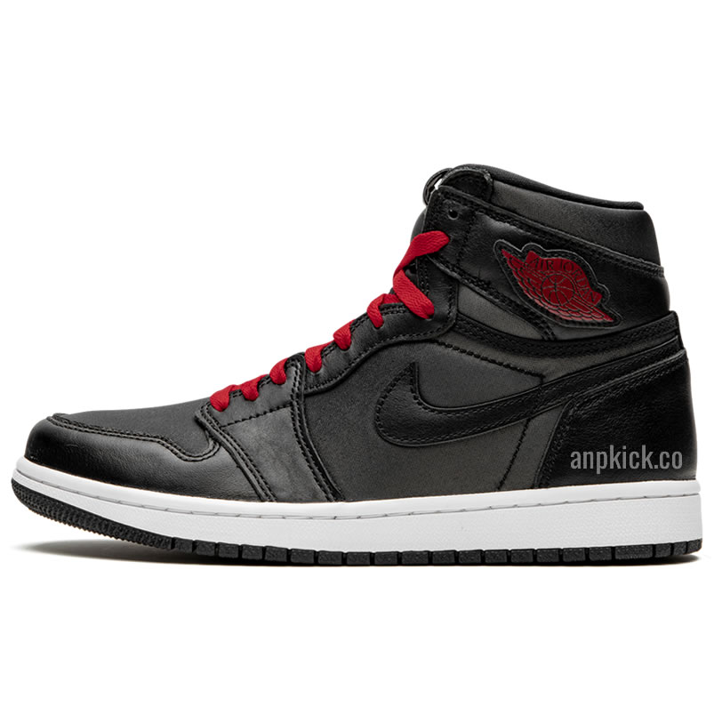 Air Jordan 1 Retro High Og Black Satin Gym Red 555088 060 New Release (1) - newkick.app