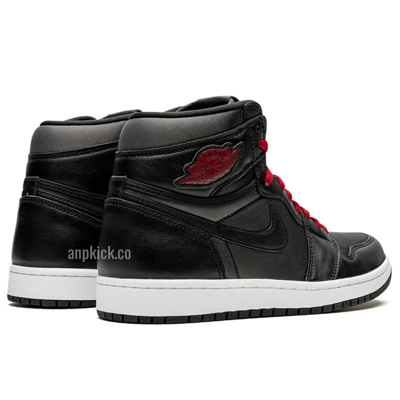 Air Jordan 1 Retro High Og Black Satin Gym Red 555088 060 New Release (3) - newkick.app