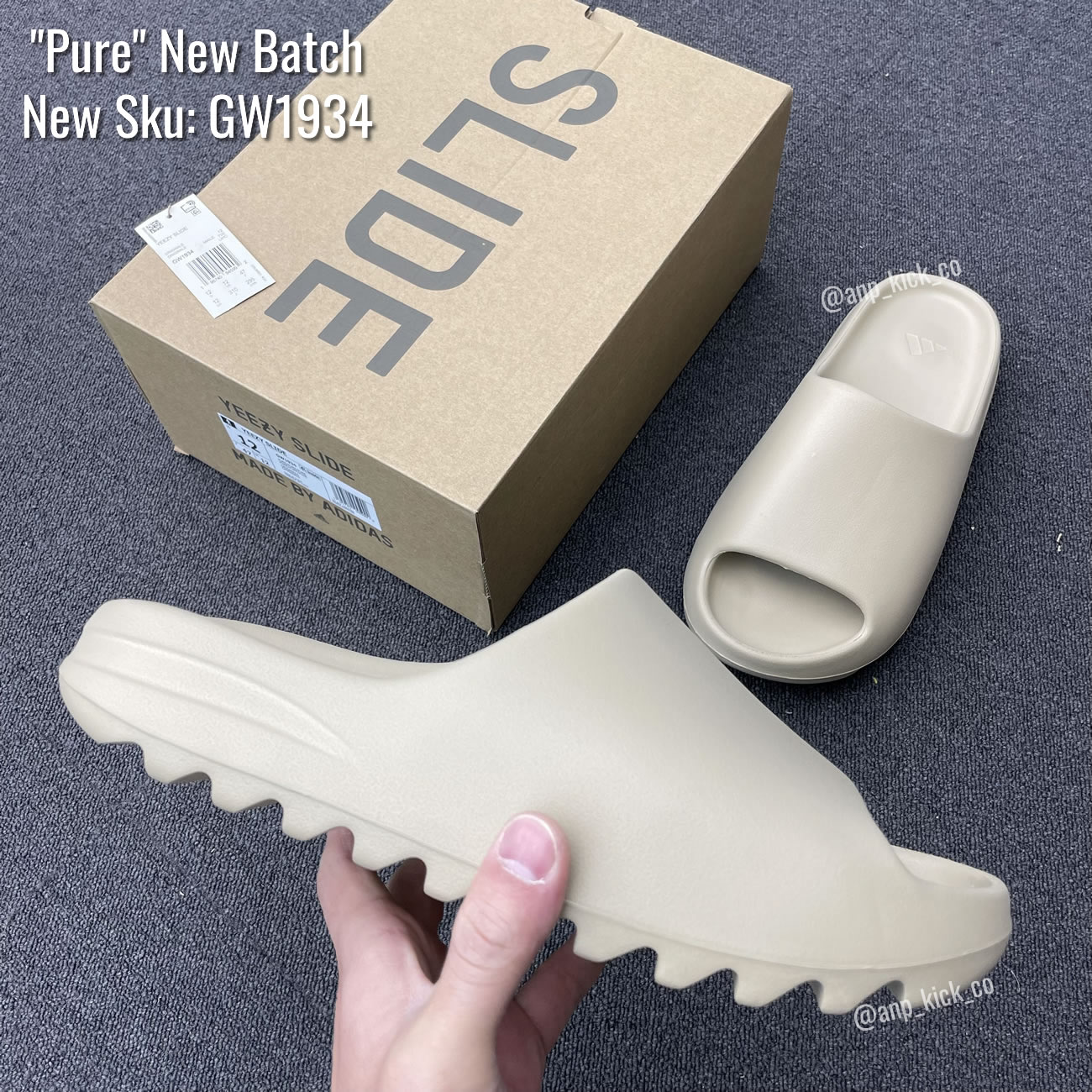 Yeezy Pure Slides New Batch