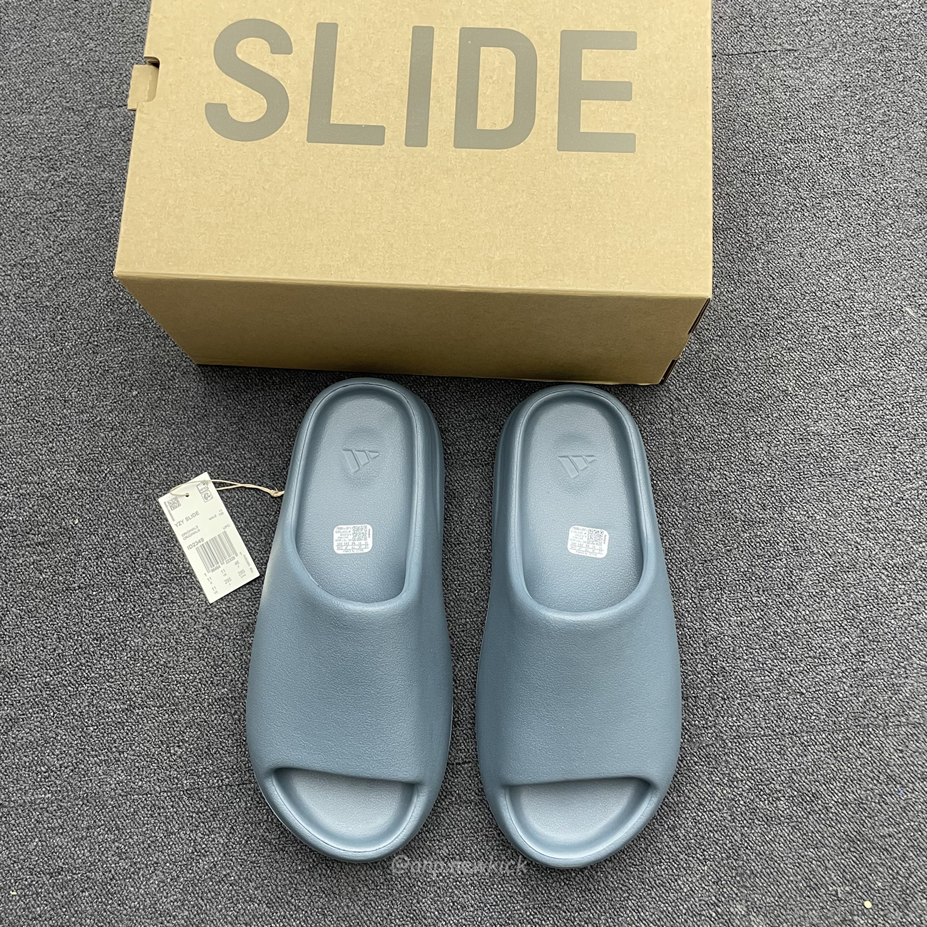 Adidas Yeezy Slide Slate Marine Id2349 (6) - newkick.app