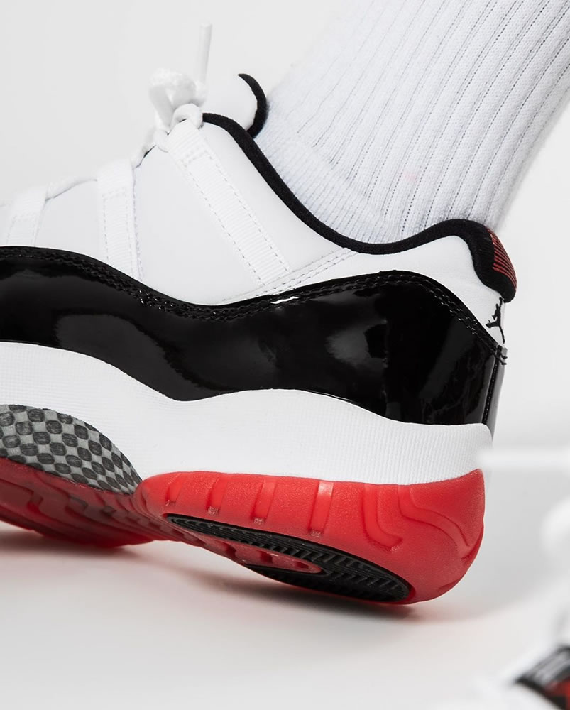 Air Jordan 11 Low Concord 2020 White Bred On Feet Release Date Av2187 160 (5) - newkick.app