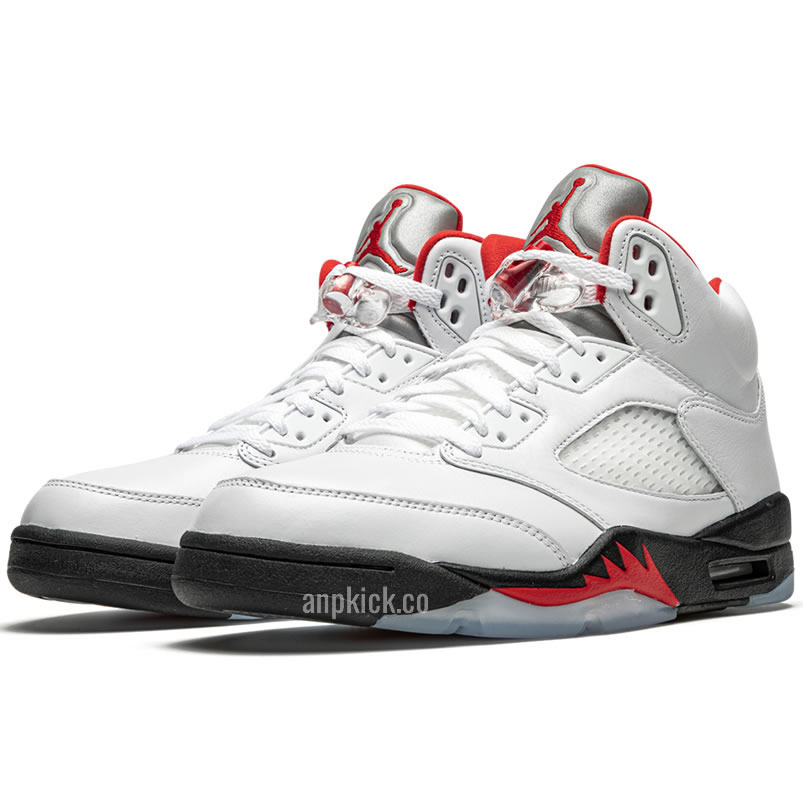 Air Jordan 5 Fire Red 3m 2020 Silver Tongue Og Da1911 102 (2) - newkick.app