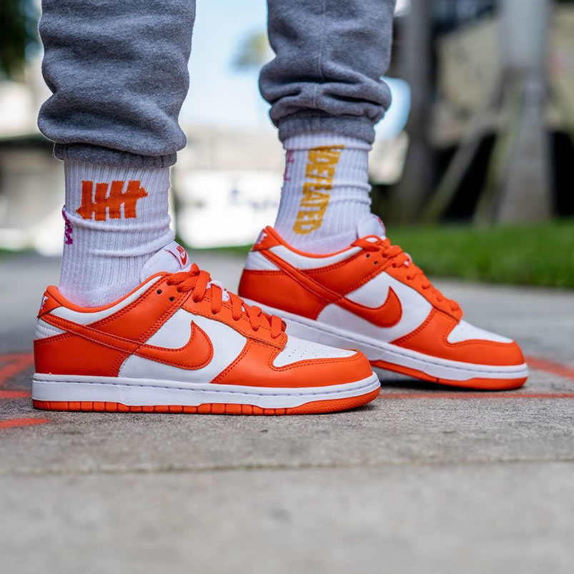 Nike Sb Dunk Low Sp Syracuse Orange Blaze Cu1726 101 On Feet (2) - newkick.app