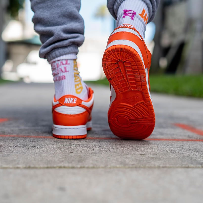 Nike Sb Dunk Low Sp Syracuse Orange Blaze Cu1726 101 On Feet (7) - newkick.app