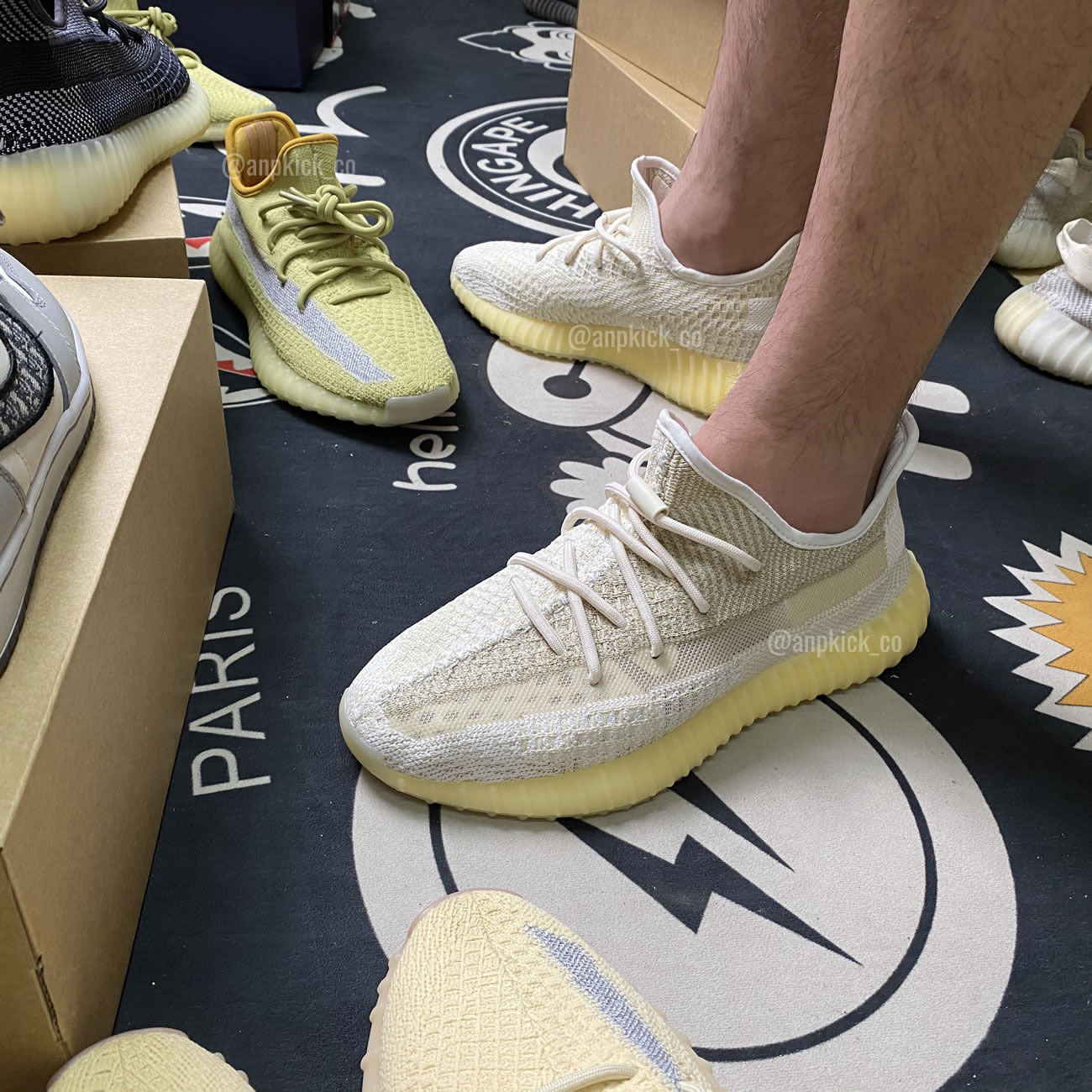 Adidas Yeezy Boost 350 V2 Abez Fz5246 Anpkick First On Feet First Look (4) - newkick.app