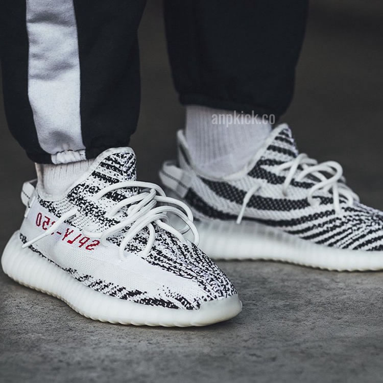 Adidas Yeezy Boost 350 V2 Zebra 2020 Restock Cp9654 Release Date On Feet (1) - newkick.app