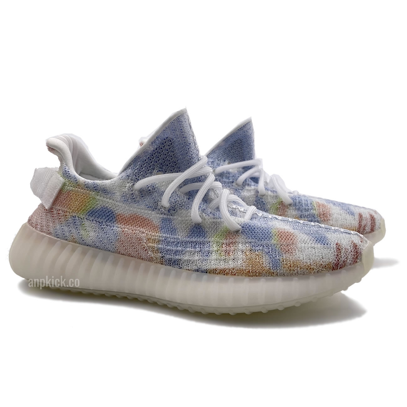 New Custom Yeezy Boost 350 V2 Colorful For Sale (4) - newkick.app