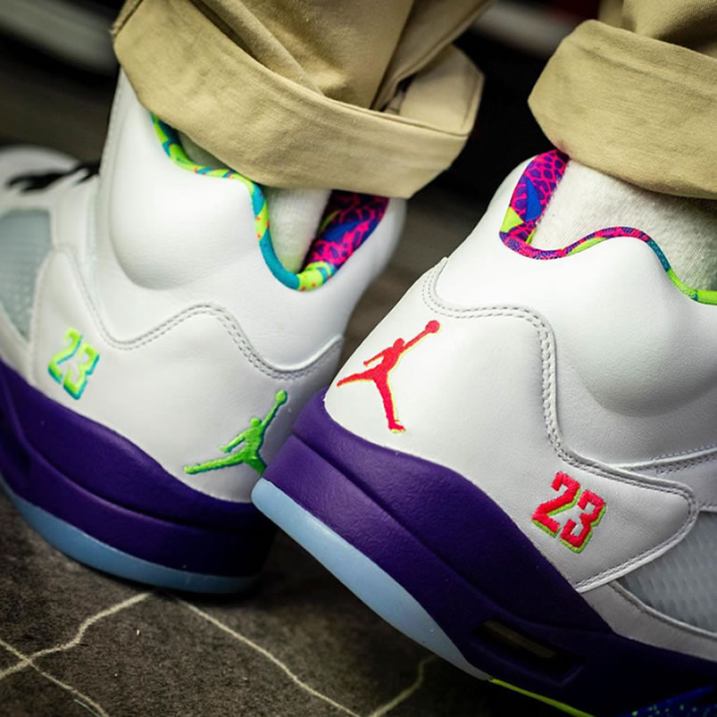 Air Jordan 5 Alternate Fresh Prince Bel Air On Feet Release Date Db3335 100 (4) - newkick.app