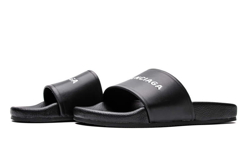 Balenciaga Slippers Dames For Men Women All Black White 506347 Wal00 9061 (18) - newkick.app