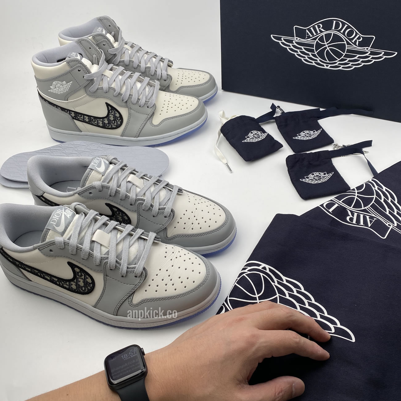 Dior Air Jordan 1 Low Release Date Cn8608 002 (17) - newkick.app