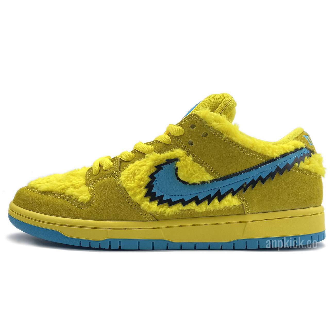 Grateful Dead Bears Nike Sb Dunk Low Yellow Bear Cj5378 700 (1) - newkick.app