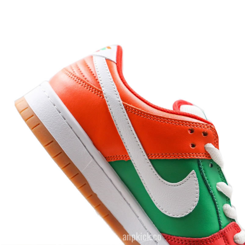 Nike Sb Dunk Low 7 Eleven Red Orange Green Skateboarding Shoes Cz5130 600 (2) - newkick.app