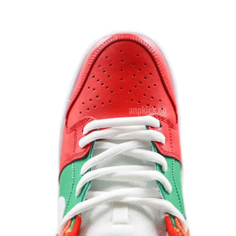 Nike Sb Dunk Low 7 Eleven Red Orange Green Skateboarding Shoes Cz5130 600 (4) - newkick.app