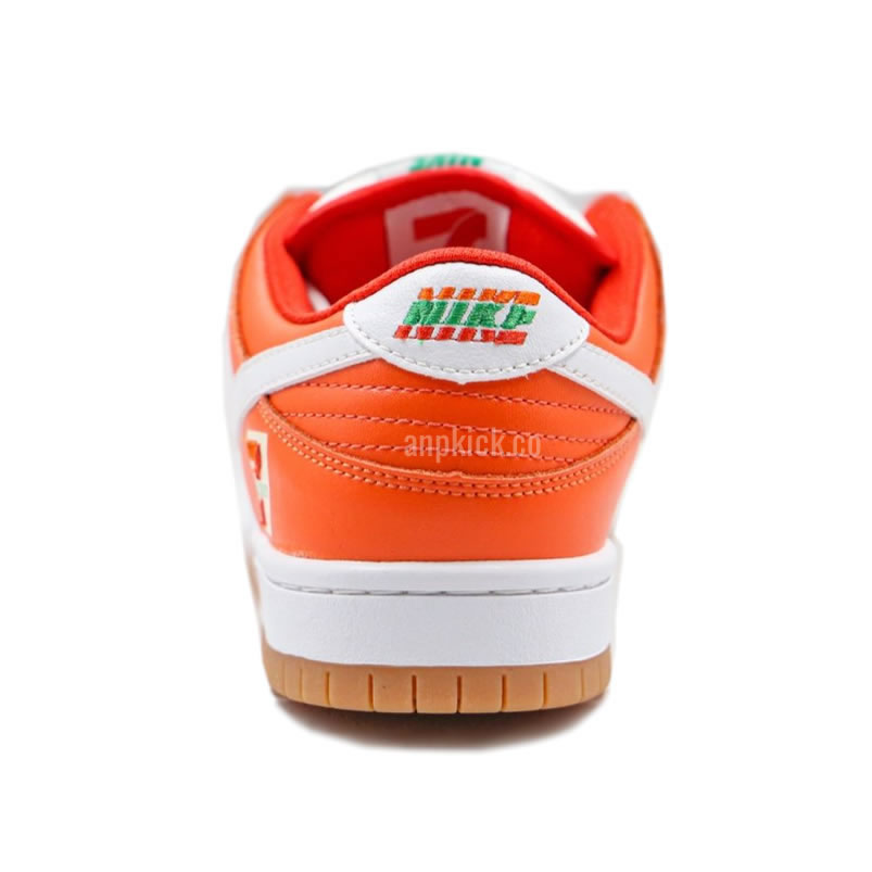 Nike Sb Dunk Low 7 Eleven Red Orange Green Skateboarding Shoes Cz5130 600 (5) - newkick.app