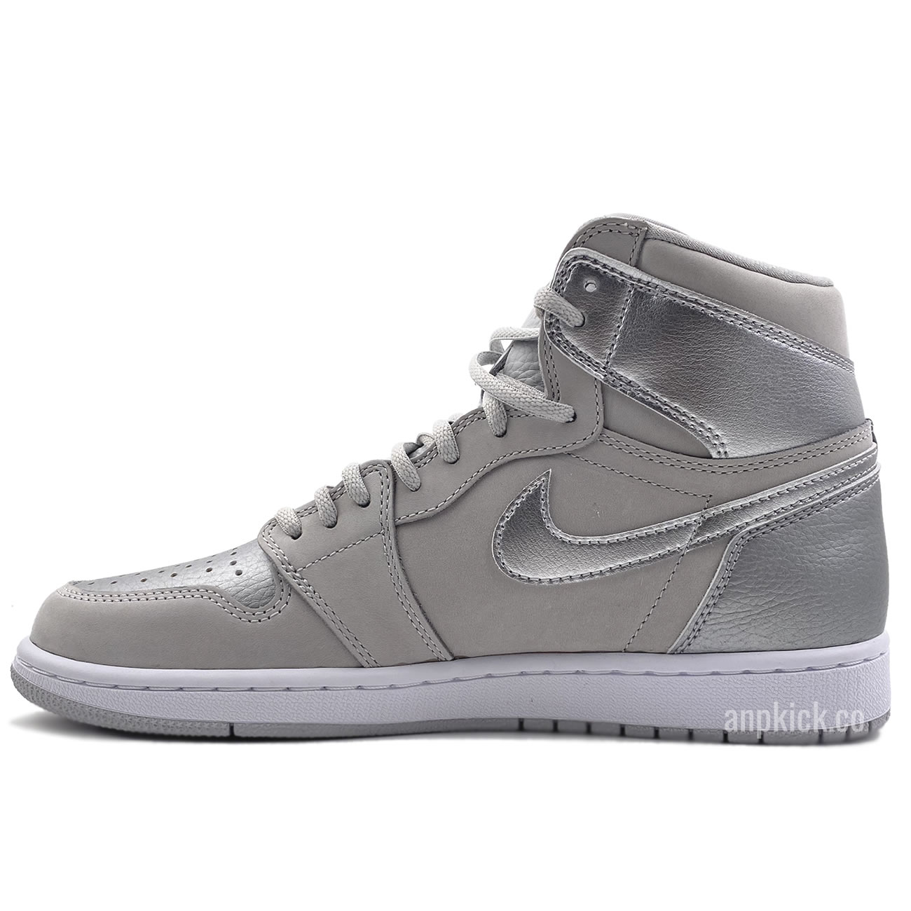 Air Jordan 1 Japan Exclusive Metallic Silver Neutral Grey 2001 2020 Dc1788 029 (2) - newkick.app