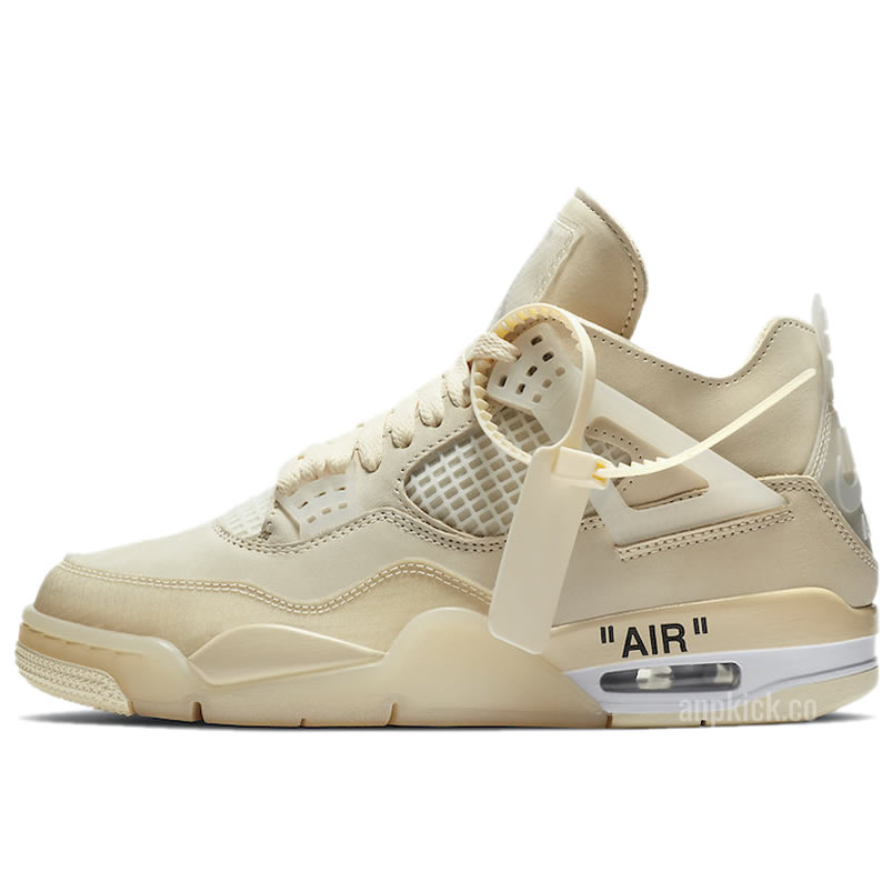 Off White Air Jordan 4 Sail Cv9388 100 Mens Wmns Pre Order Release Date (1) - newkick.app