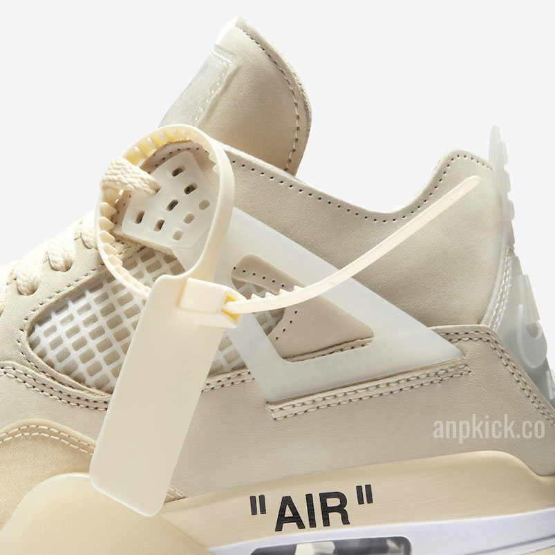 Off White Air Jordan 4 Sail Cv9388 100 Mens Wmns Pre Order Release Date (8) - newkick.app