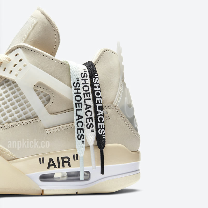 Off White Air Jordan 4 Sail Cv9388 100 Mens Wmns Pre Order Release Date (9) - newkick.app