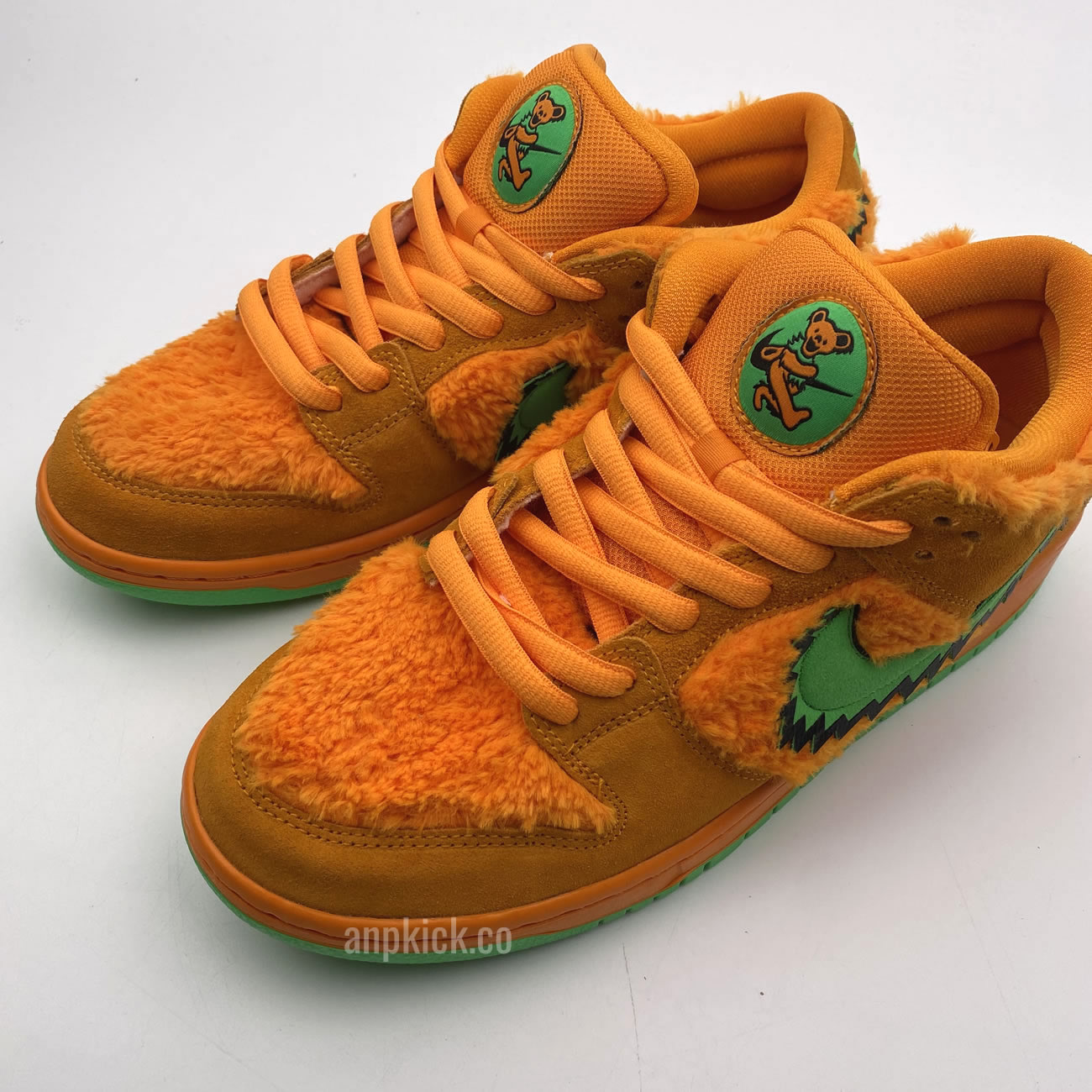 Grateful Dead Bears Nike Sb Dun Low Orange Bear Cj5378 800 (2) - newkick.app