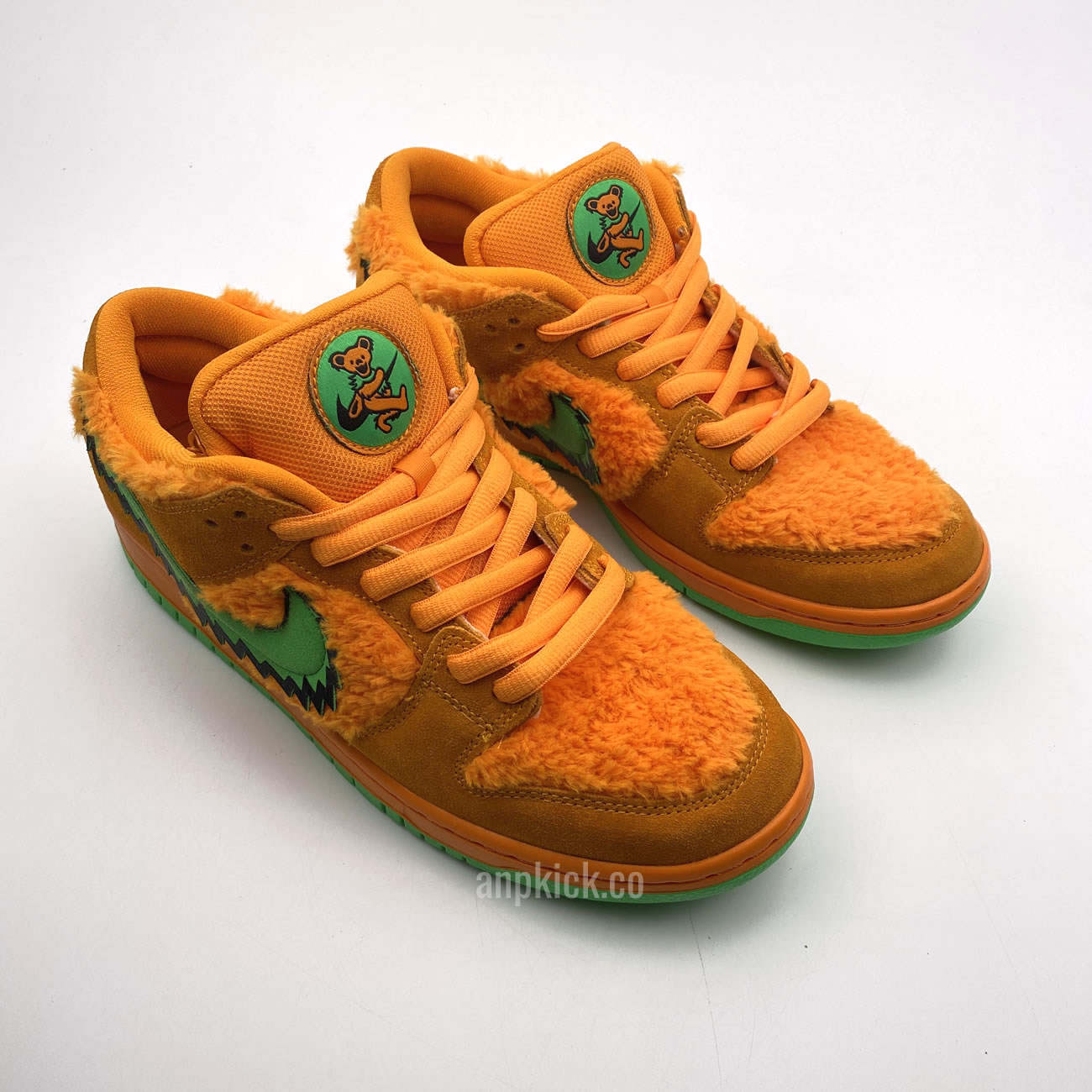 Grateful Dead Bears Nike Sb Dun Low Orange Bear Cj5378 800 (3) - newkick.app