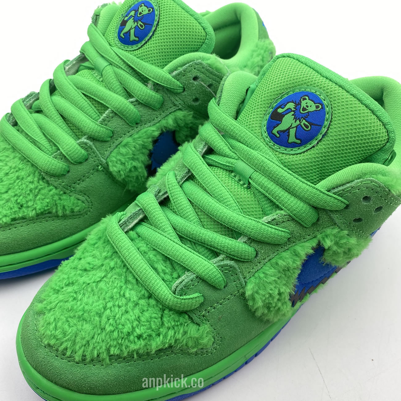 Grateful Dead Bears Nike Sb Dunk Low Green Bear Cj5378 300 (4) - newkick.app