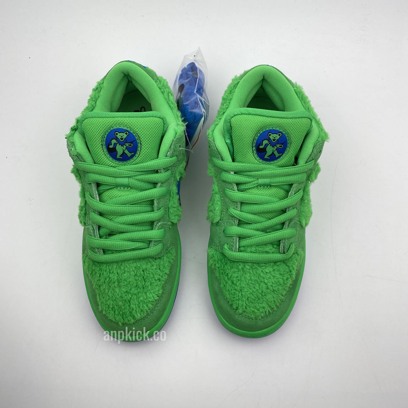 Grateful Dead Bears Nike Sb Dunk Low Green Bear Cj5378 300 (6) - newkick.app