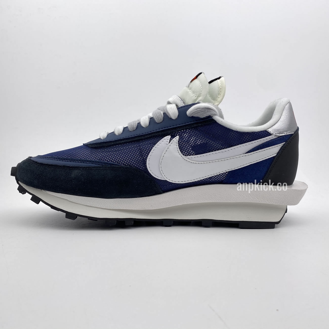 Sacai Fragment Design Nike Lvd Waffle Daybreak Grid Navy Blue Black Bv0073 008 (11) - newkick.app