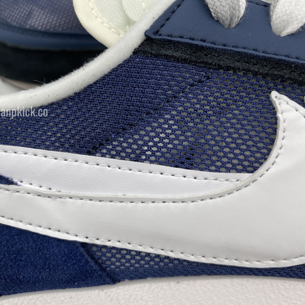 Sacai Fragment Design Nike Lvd Waffle Daybreak Grid Navy Blue Black Bv0073 008 (7) - newkick.app