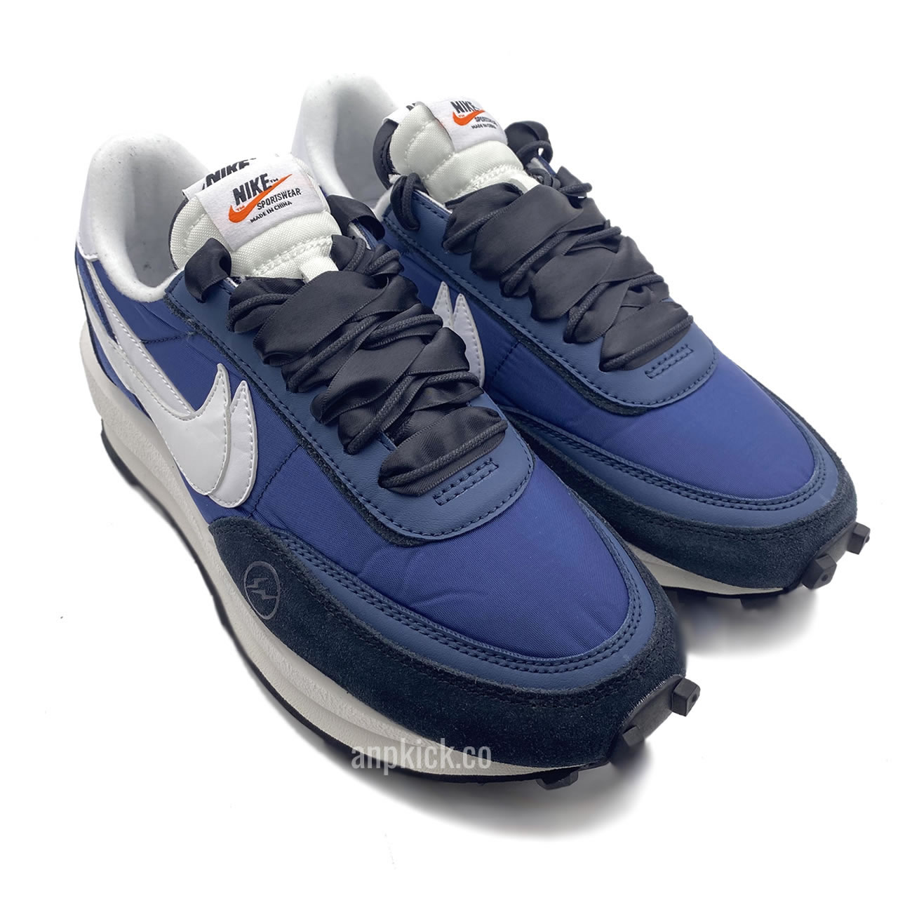 Sacai Fragment Design Nike Lvd Waffle Daybreak Navy Blue Black Bv0073 041 (3) - newkick.app