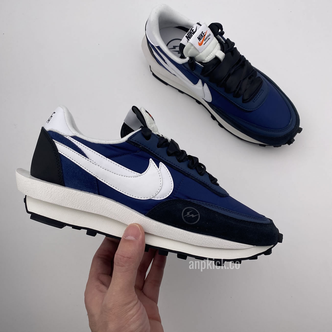 Sacai Fragment Design Nike Lvd Waffle Daybreak Navy Blue Black Bv0073 041 (9) - newkick.app