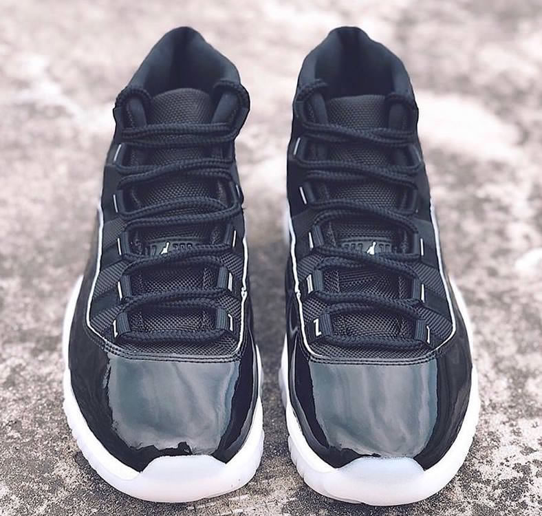 Air Jordan 11 Retro 25th Anniversary Black Metallic Silver Ct8012 011 (5) - newkick.app