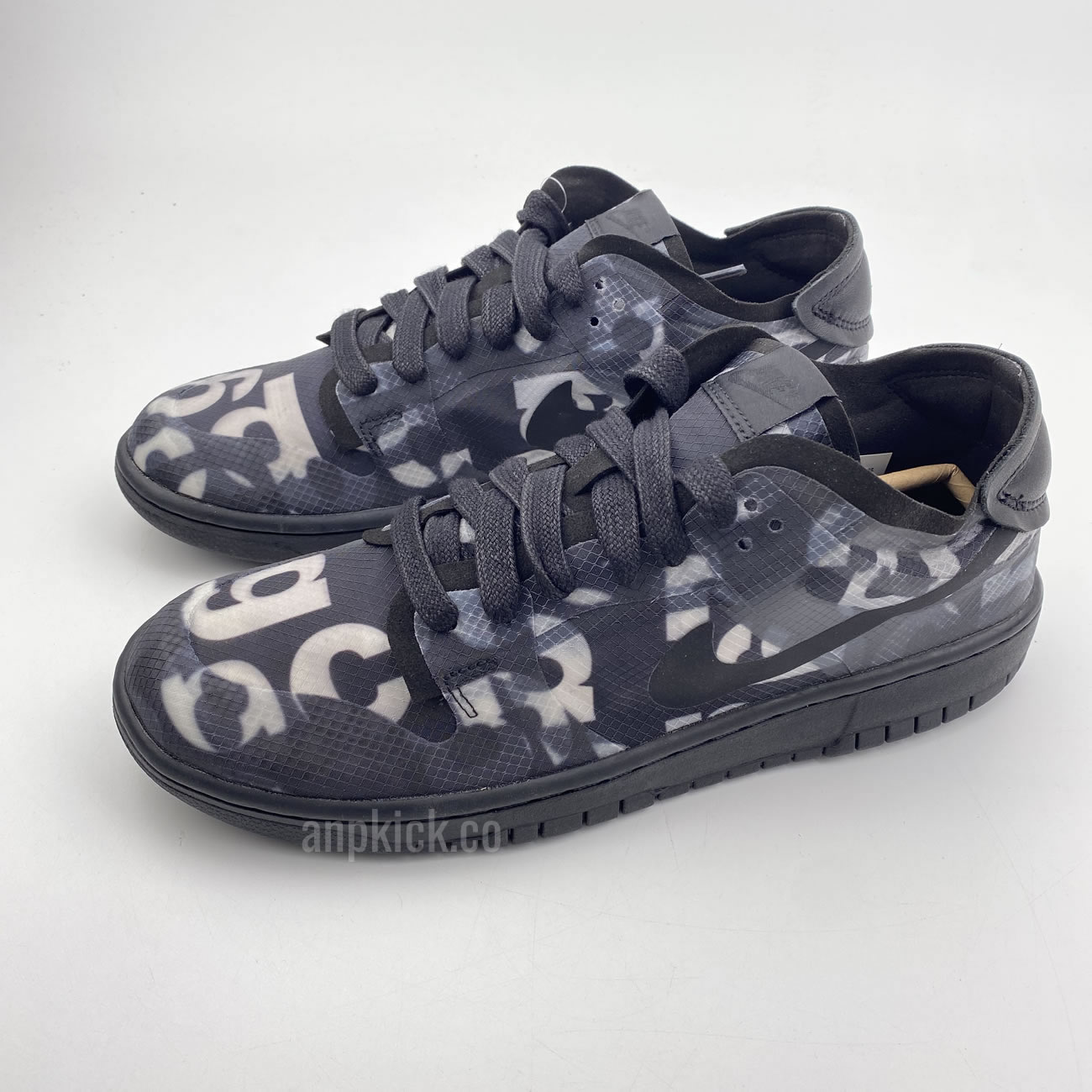 Comme Des Garcons Cdg Nike Dunk Low Black Cz2675 001 (4) - newkick.app