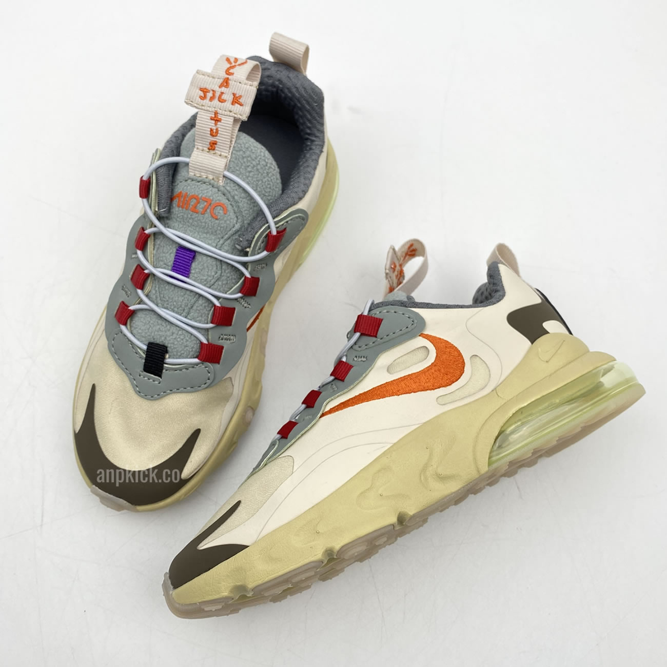 Nike Air Max 270 React Ps Travis Scott Cactus Trails Cv2414 200 (5) - newkick.app