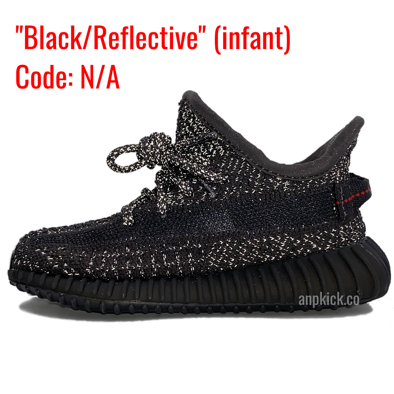 Infants Black Reflective  - newkick.app