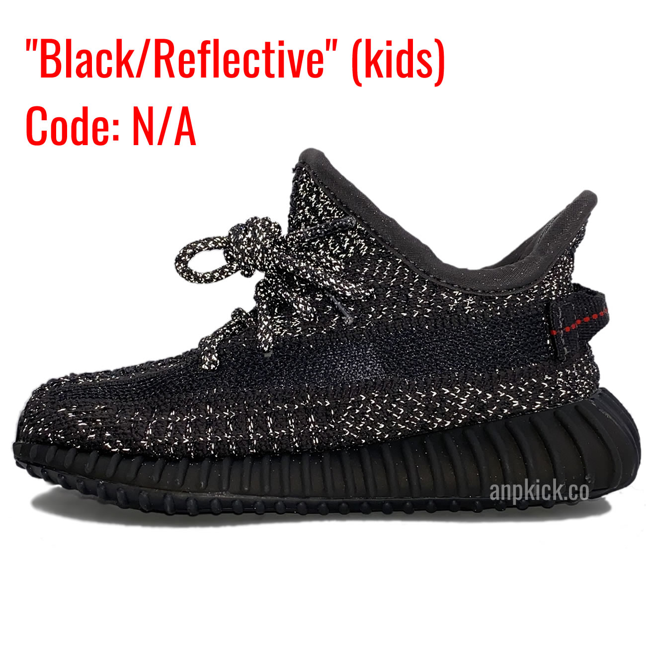 Kids Black Reflective  - newkick.app