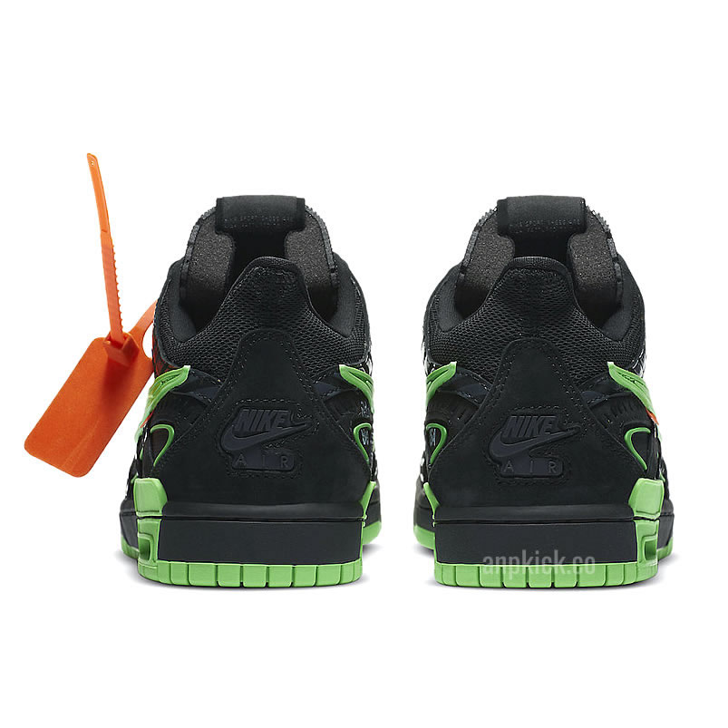 Off White Nike Air Rubber Dunk Green Strike Release Date Cu6015 001 (5) - newkick.app