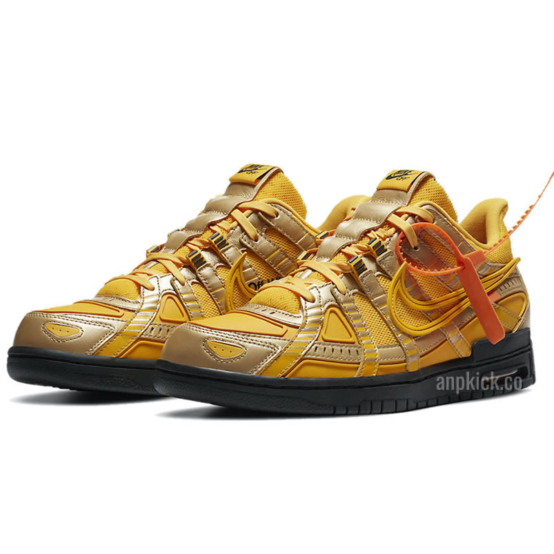 Off White Nike Air Rubber Dunk University Gold Release Date Cu6015 700 (3) - newkick.app