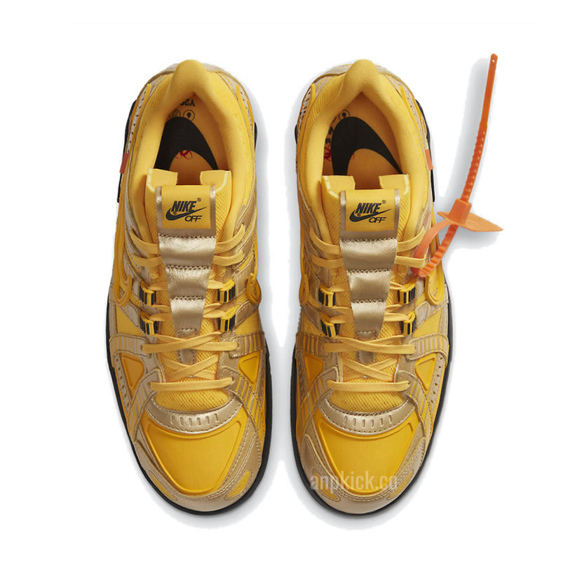 Off White Nike Air Rubber Dunk University Gold Release Date Cu6015 700 (4) - newkick.app