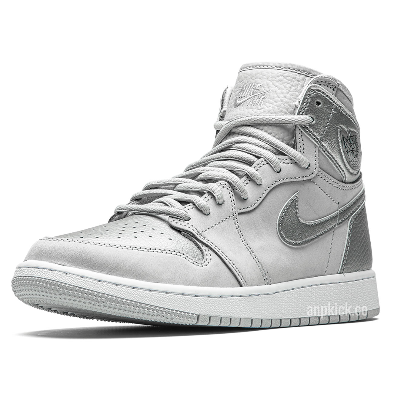 Air Jordan 1 Retro High Og Gs Co Jp Metallic Silver Neutral Grey 575441 029 (4) - newkick.app