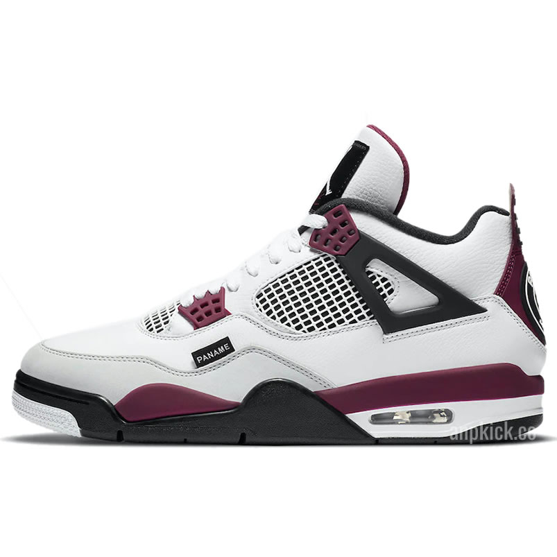 Air Jordan 4 Retro Paris Saint Germain Psg Neutral Grey Bordeaux Cz5624 100 (1) - newkick.app