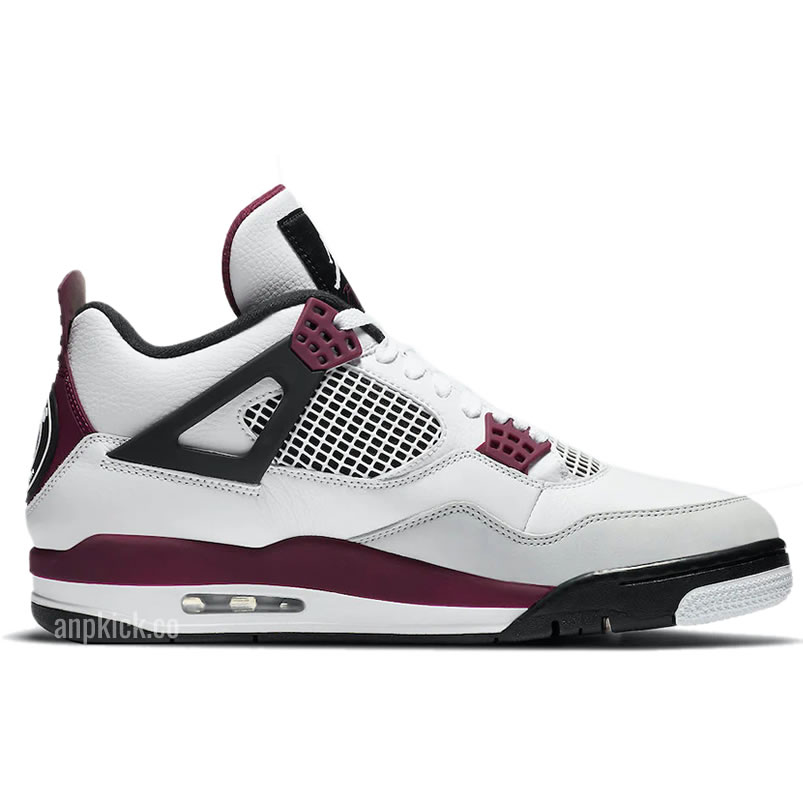 Air Jordan 4 Retro Paris Saint Germain Psg Neutral Grey Bordeaux Cz5624 100 (2) - newkick.app