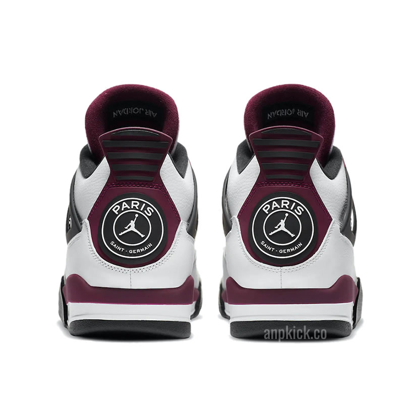 Air Jordan 4 Retro Paris Saint Germain Psg Neutral Grey Bordeaux Cz5624 100 (5) - newkick.app