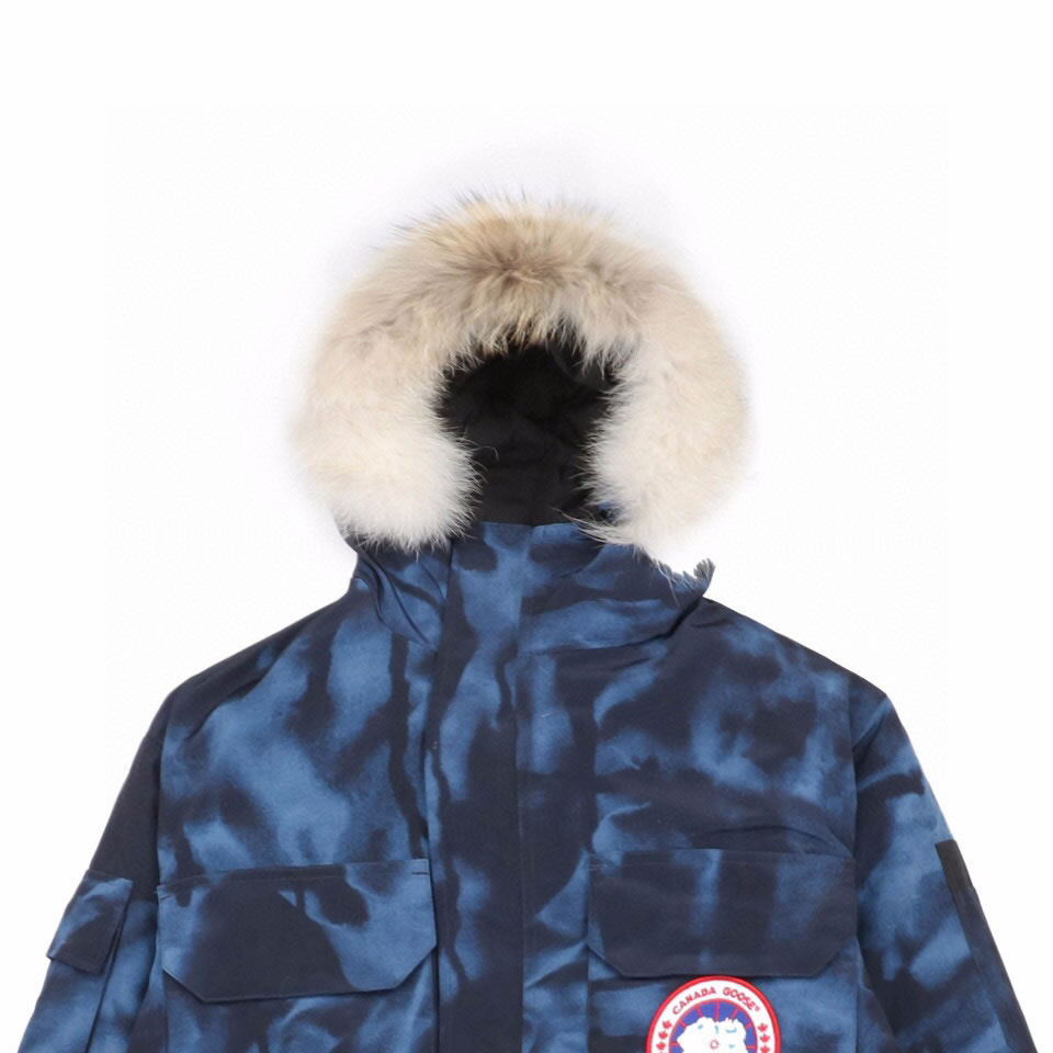 08 Canada Goose 19fw Expedition 4660ma Down Jacket Camouflage Blue (4) - newkick.app