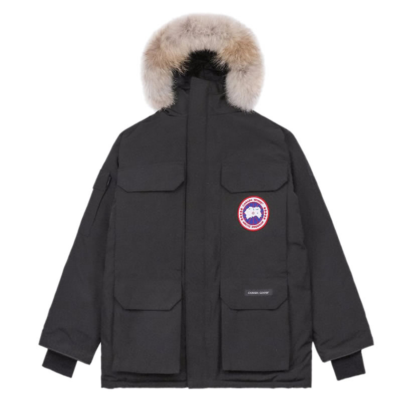 08 Canada Goose 19fw Expedition 4660ma Down Jacket Coat Black (1) - newkick.app