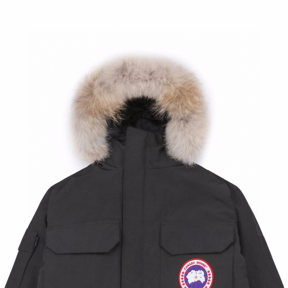 08 Canada Goose 19fw Expedition 4660ma Down Jacket Coat Black (5) - newkick.app